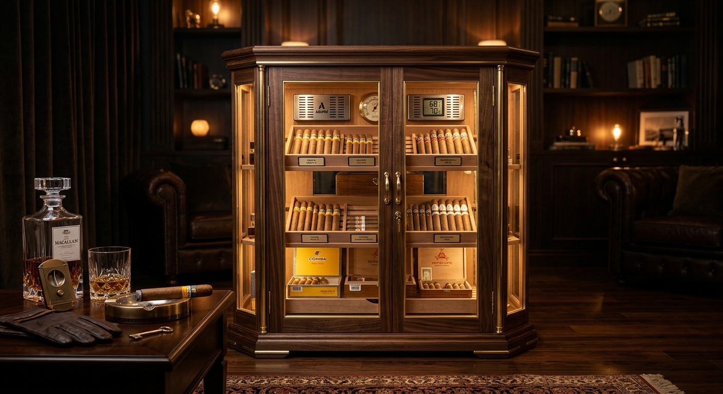 CEDRAX private cigar room