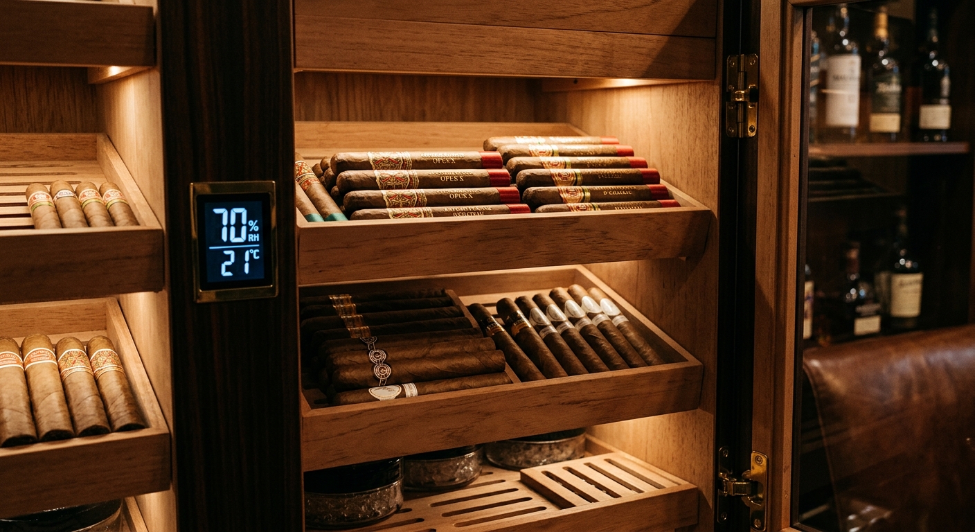 CEDRAX precision cabinet interior